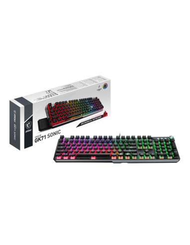 VIGOR GK71 SONIC RED US,MSI VIGOR GK71 Keyboard SONIC RED US "VIGOR GK71 SONIC RED US"
