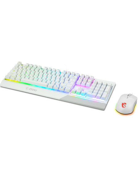 VIGOR GK30 COMBO WHITE US,MSI VIGOR GK30 COMBO WHITE KEYBOARD MOUSE "VIGOR GK30 COMBO WHITE US"