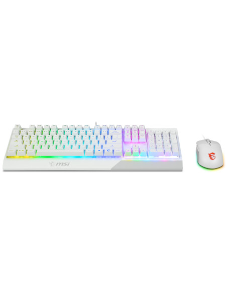 VIGOR GK30 COMBO WHITE US,MSI VIGOR GK30 COMBO WHITE KEYBOARD MOUSE "VIGOR GK30 COMBO WHITE US"