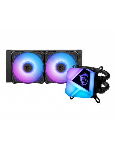 MAG CORELIQUID C240,Cooler Procesor MSI MAG Coreliquid C240 ARGB, 2 x 120mm