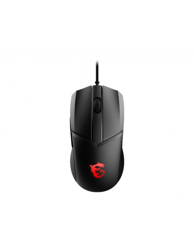 CLUTCH GM41 LIGHTWEIGHT V2,Mouse Optic MSI Clutch GM41 Lightweight V2, USB, Negru