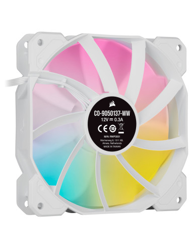 CO-9050137-WW,Ventilator CORSAIR, "iCUE SP120 RGB ELITE", pt carcasa PC, 120 mm, 1500 rpm, LED RGB, 3 ventilatoare, "CO-9050137-