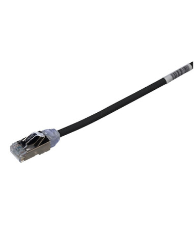 RY-STP28X0.2MBL,PANDUIT STP28X0.2MBL Cat 6A 28 AWG Shielded Patch Cord 0.2m Black - Made in Romania "STP28X0.2MBL"