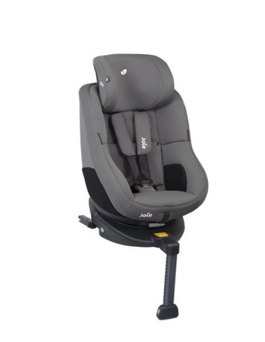 BB-C1416AFGFL000,Joie – Scaun auto Rotativ cu Isofix Spin 360° Gray Flannel, 0-18 kg, testat ADAC