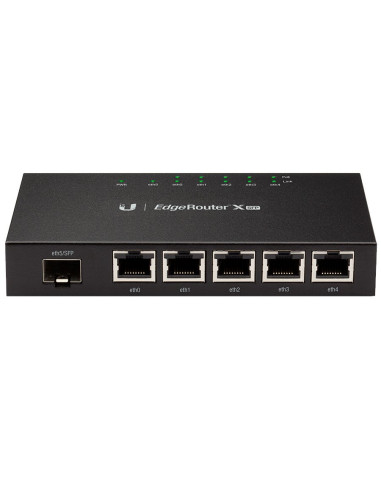 ER-X-SFP-EU,ROUTER Ubiquiti EdgeRouter X 6, wired, port LAN 10/100/1000 x 4, port WAN 10/100/1000 x 1, "ER-X-SFP-EU"
