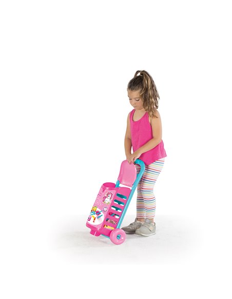 Carucior cu accesorii de bucatarie - Unicorn