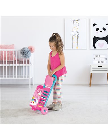 Carucior cu accesorii de bucatarie - Unicorn