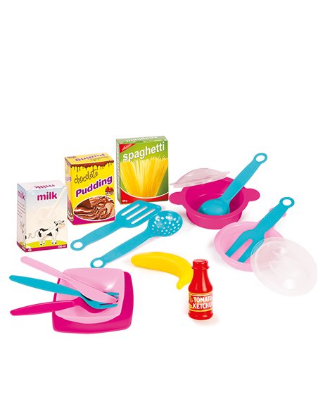 Carucior cu accesorii de bucatarie - Unicorn