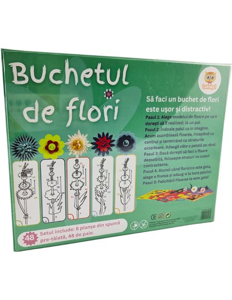 BUF004,Set de creatie - Buchetul de flori