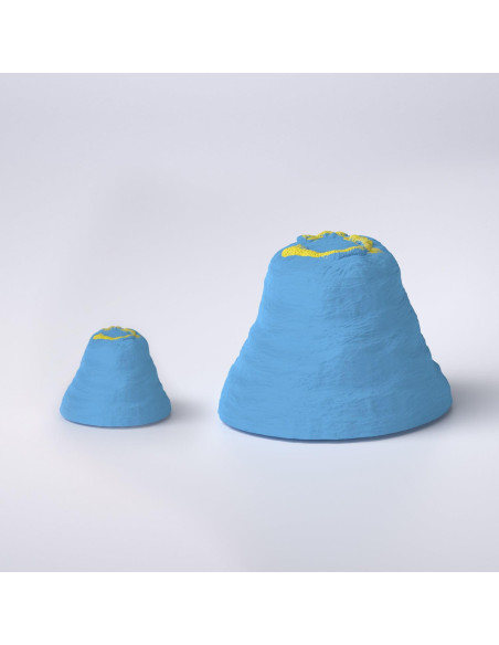 160025G,Kit excavat pietre pretioase - Marea Gaura Albastra