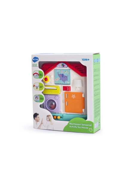 HE898600,Casuta De Jucarie Cu Activitati Senzoriale Montessori