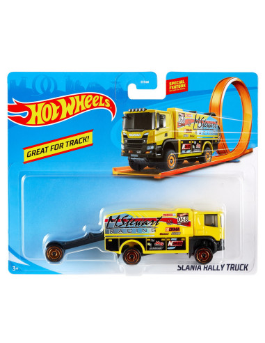 MTBFM60_GKC33,Hot Wheels Camion Scania Rally Truck