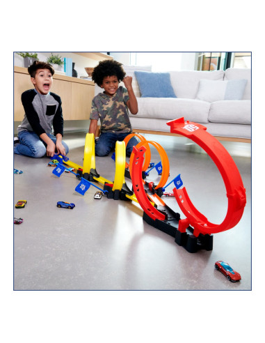 MTHDR83,Hot Wheels Action Pista Buclelor Duble