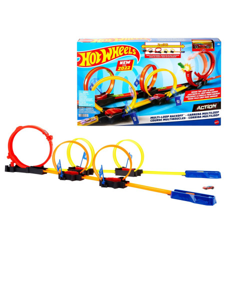 MTHDR83,Hot Wheels Action Pista Buclelor Duble