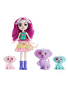 MTHKN14,Enchantimals City Tails Main Street Familia Dessei Dalmatian