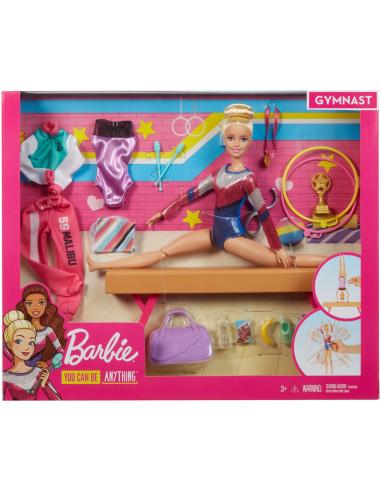 MTGJM72,Barbie Papusa Barbie You Can Be Gimnasta