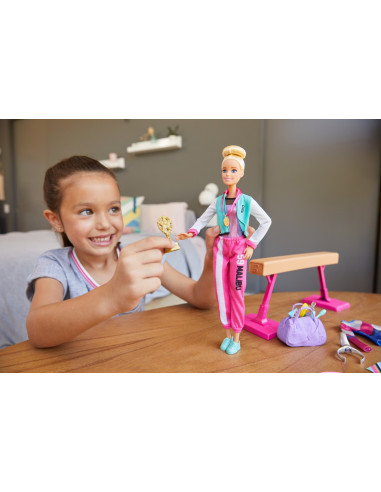 MTGJM72,Barbie Papusa Barbie You Can Be Gimnasta