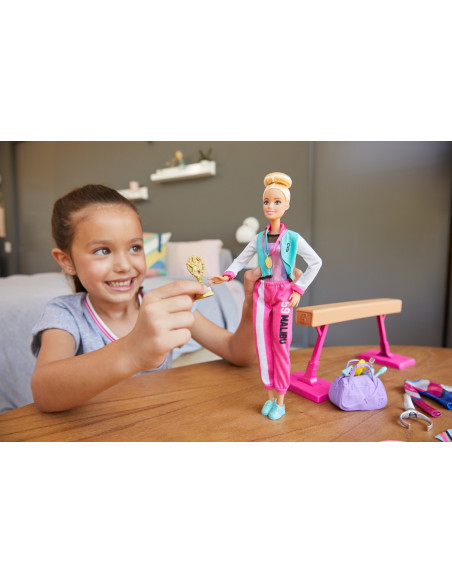 MTGJM72,Barbie Papusa Barbie You Can Be Gimnasta