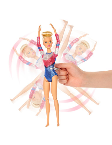 MTGJM72,Barbie Papusa Barbie You Can Be Gimnasta
