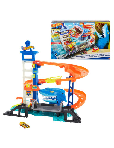 MTHDP06,Hot Wheels City Atacul Rechinului