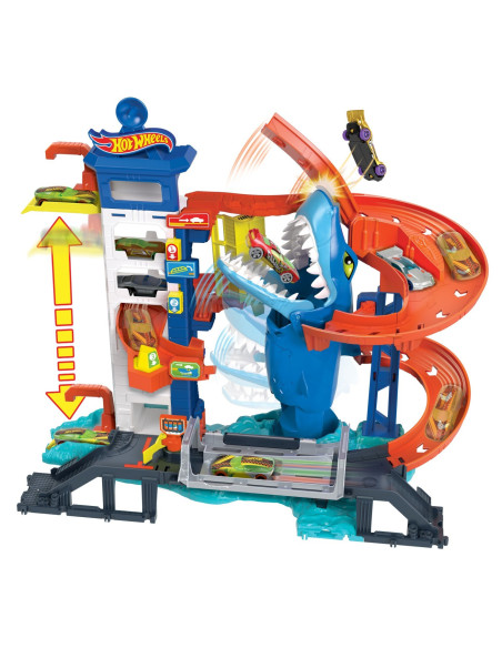 MTHDP06,Hot Wheels City Atacul Rechinului