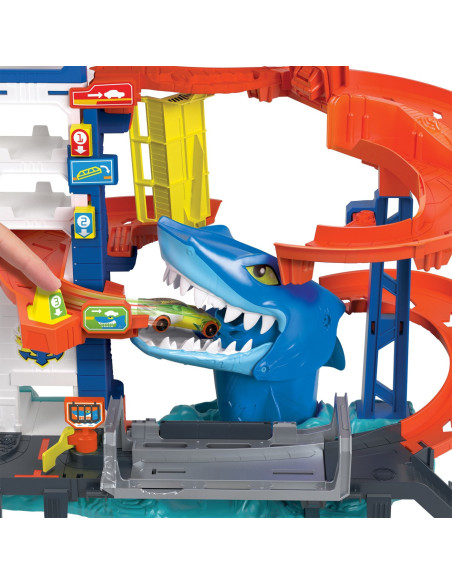 MTHDP06,Hot Wheels City Atacul Rechinului