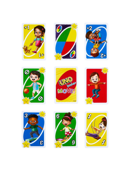 MTHNN03,Carti De Joc Uno Junior Move