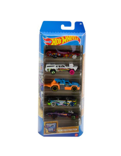 MT1806_HLY71,Set 5 Masini Hot Wheels Demo Destruction