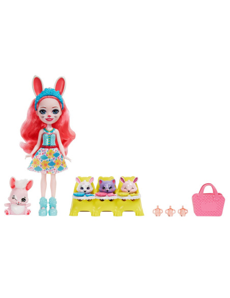 MTHLK83_HLK85,Enchantimals Baby Best Friends Set Surpriza Bree Bunny Si Twist