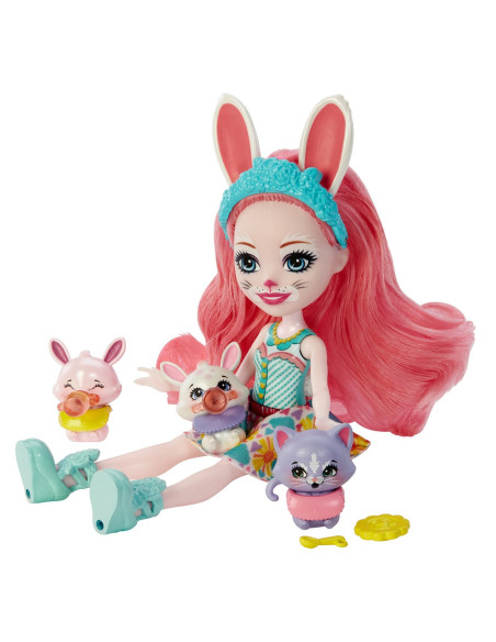 MTHLK83_HLK85,Enchantimals Baby Best Friends Set Surpriza Bree Bunny Si Twist