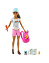MTGKH73_HNC39,Barbie Set De Joaca Cu Accesorii Papusa Barbie In Drumetie