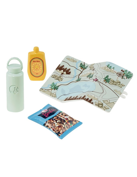 MTGKH73_HNC39,Barbie Set De Joaca Cu Accesorii Papusa Barbie In Drumetie