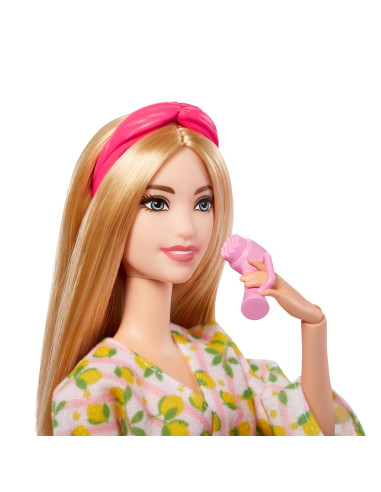MTGKH73_HKT90,Barbie Set De Joaca Cu Accesorii Papusa Barbie O Zi La Spa