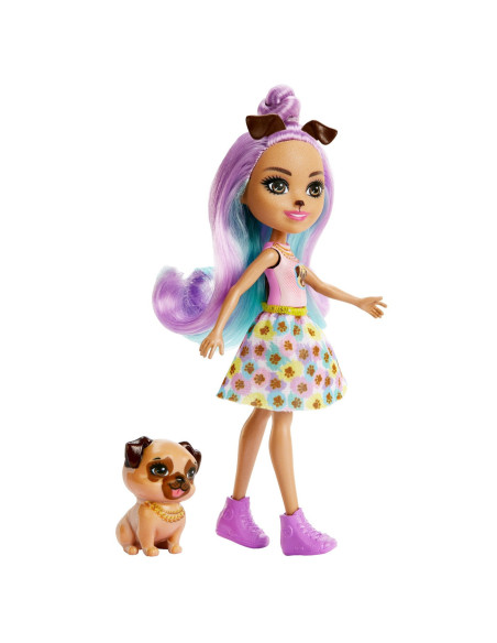 MTFNH22_HKN11,Enchantimals Papusi Si Animalute Penna Pug Si Trusty