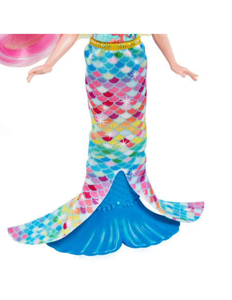 MTFNH22_HCF68,Enchantimals Papusi Si Animalute Radia Rainbow Fish Si Flo