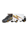 MTFLF56_HKF41,Hot Wheels Transportator Sakura Sprinter Cu Masinuta Nissan Silvia Scara 1:64