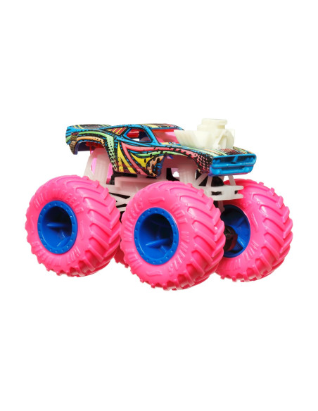 MTHCB50_HMH31,Hot Wheels Monster Truck Glow In The Dark Masinuta Rodger Dodger Scara 1:64