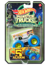 MTHCB50_HCB53,Hot Wheels Monster Truck Glow In The Dark Masinuta 5 Alarm Scara 1:64