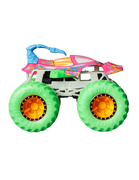 MTHCB50_HGD10,Hot Wheels Monster Truck Glow In The Dark Masinuta Scorpedo Scara 1:64