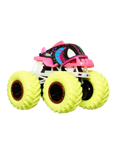 MTHCB50_HGX14,Hot Wheels Monster Truck Glow In The Dark Masinuta Piran-ahhhh Scara 1:64