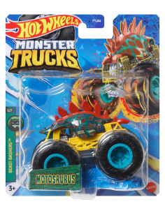 MTFYJ44_HNW21,Hot Wheels Monster Truck Masinuta Motosaurus Scara 1:64