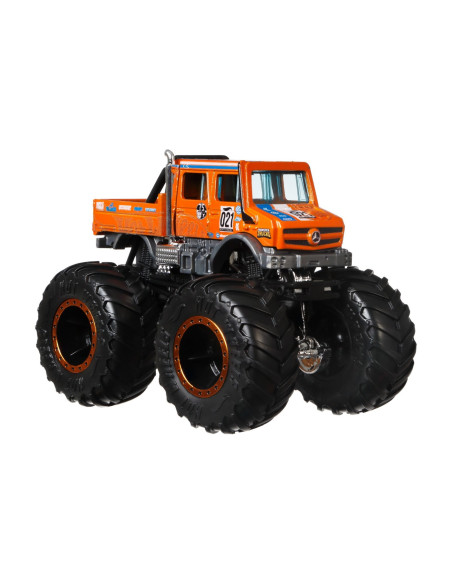 MTFYJ44_HNW13,Hot Wheels Monster Truck Masinuta Mercedes Beng Unimog Scara 1:64