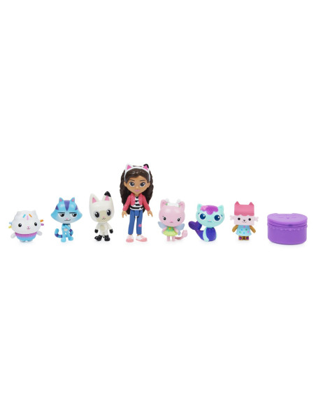 6060440,Gabbys Dollhouse Set 7 Figurine Deluxe
