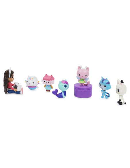 6060440,Gabbys Dollhouse Set 7 Figurine Deluxe