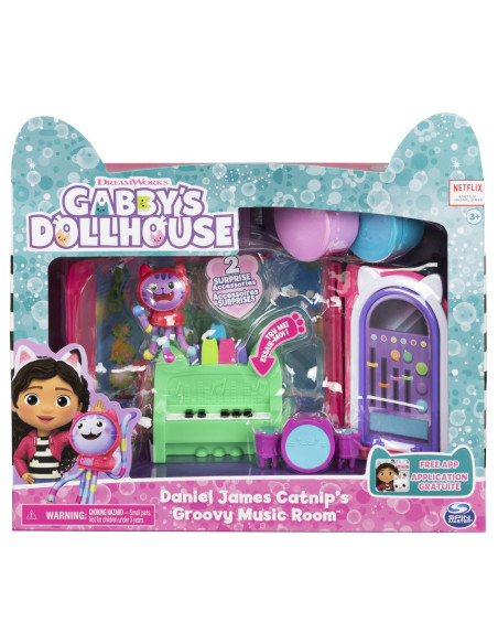 6060478_20133094,Gabbys Dollhouse Casa De Lux Camera De Muzica A Lui Daniel James Catnip