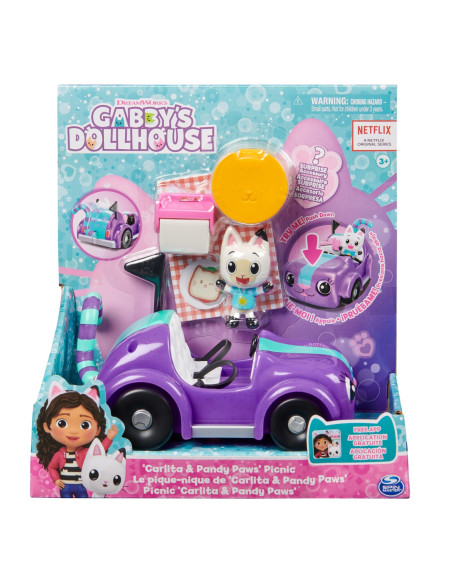 6062145,Gabbys Dollhouse Vehicul Cu Figurina