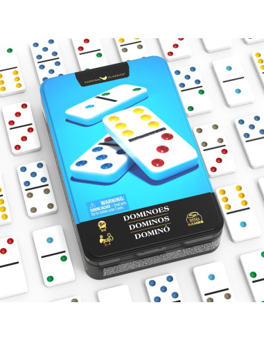 6065369,Joc Domino In Cutie De Metal