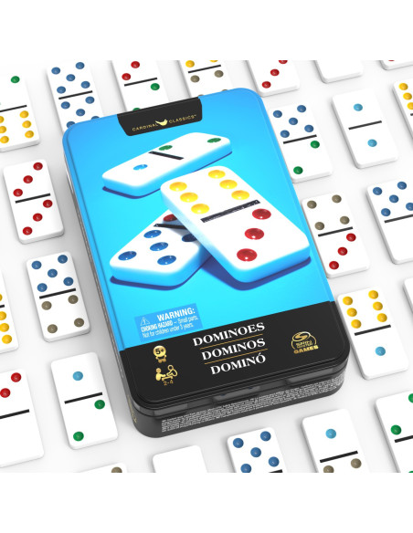 6065369,Joc Domino In Cutie De Metal