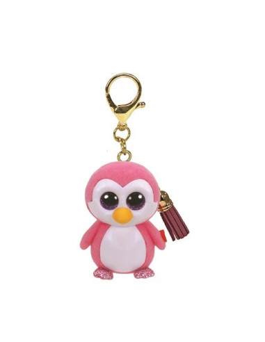 TY25072,Plus Breloc Ty 8.5cm Mini Boos Glider Pinguin Roz