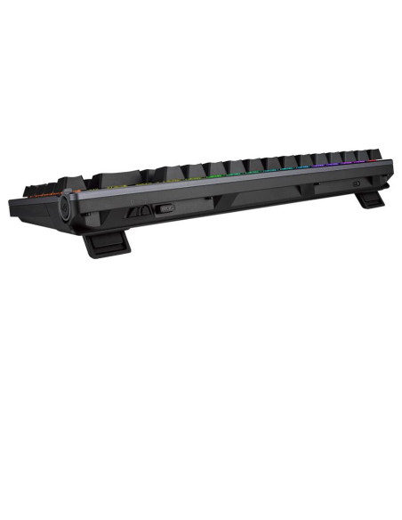 90MP0316-BKUA01,Tastatura mecanica gaming bluetooth Asus ROG Azoth PBT NX Red neagra iluminare RGB